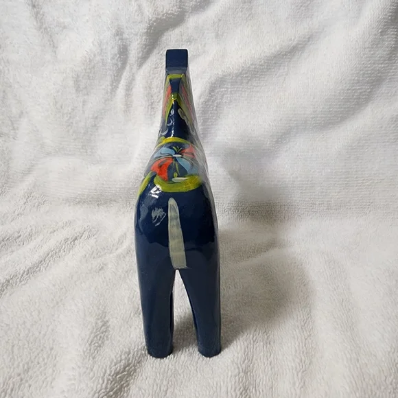 Blue Dala Horse 5" - Picture 4 of 6
